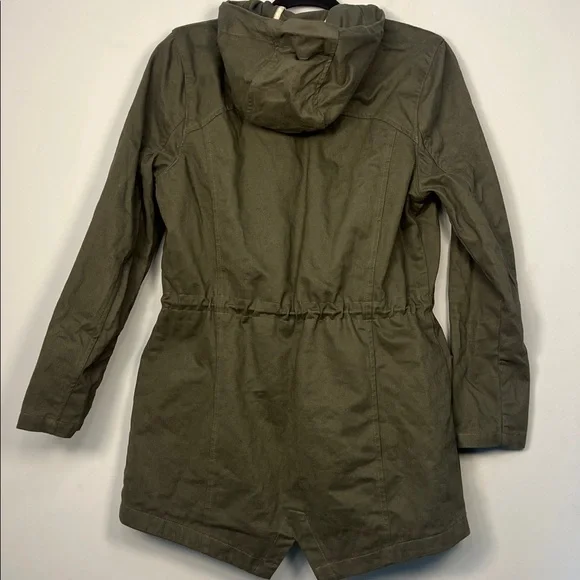 Betabrand Women's Gray Hue of Green Utility Jacket Coat‎ Size Small - Picture 6 of 8